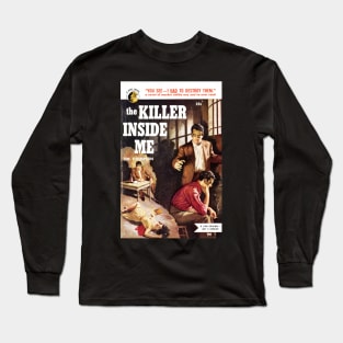 'The Killer Inside Me' Paperback Cover Art Long Sleeve T-Shirt